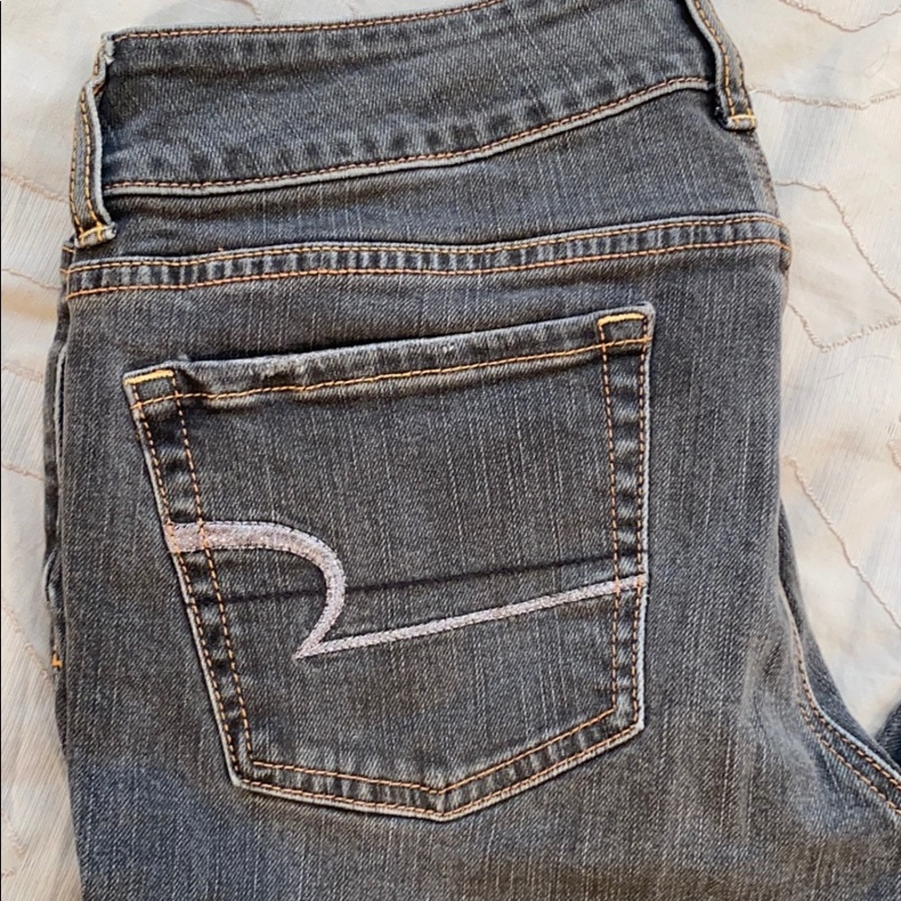 Vintage American Eagle jeans with double button